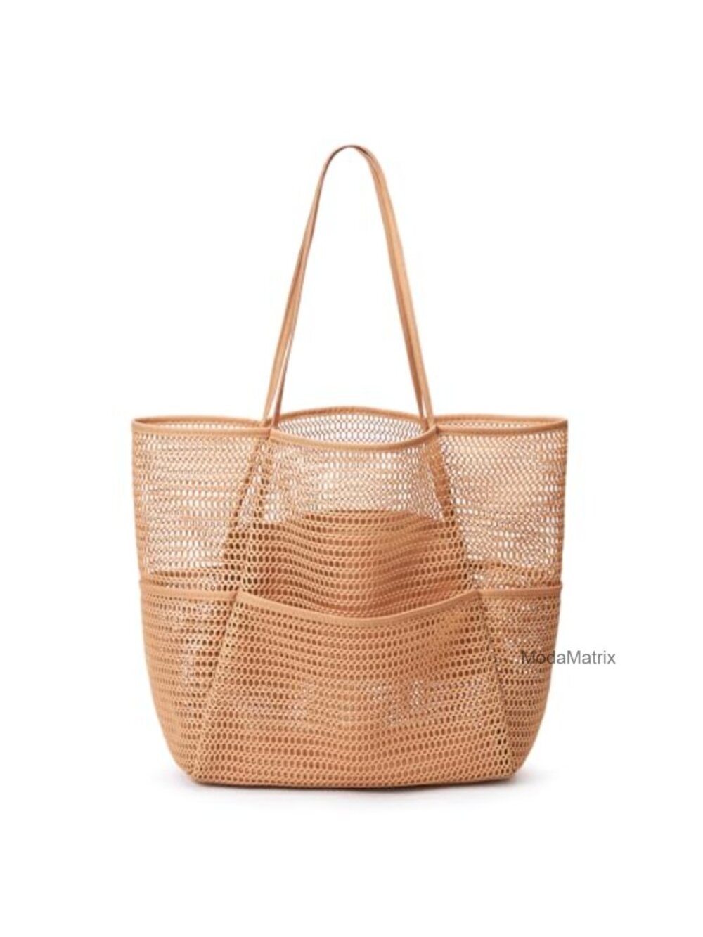 KALIDI 23L Beach Tote Mesh Foldable Nylon Hobo Shoulder Bag